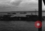 Image of Allied invasion fleet underway to Normandy in World War 2 English Channel, 1944, second 3 stock footage video 65675049852