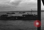 Image of Allied invasion fleet underway to Normandy in World War 2 English Channel, 1944, second 5 stock footage video 65675049852