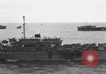Image of Allied invasion fleet underway to Normandy in World War 2 English Channel, 1944, second 8 stock footage video 65675049852