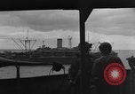 Image of Allied invasion fleet underway to Normandy in World War 2 English Channel, 1944, second 11 stock footage video 65675049852