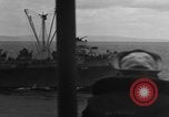 Image of Allied invasion fleet underway to Normandy in World War 2 English Channel, 1944, second 17 stock footage video 65675049852