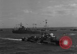 Image of Allied invasion fleet underway to Normandy in World War 2 English Channel, 1944, second 30 stock footage video 65675049852
