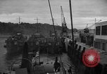 Image of Allied invasion fleet underway to Normandy in World War 2 English Channel, 1944, second 43 stock footage video 65675049852