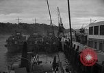 Image of Allied invasion fleet underway to Normandy in World War 2 English Channel, 1944, second 45 stock footage video 65675049852