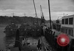 Image of Allied invasion fleet underway to Normandy in World War 2 English Channel, 1944, second 46 stock footage video 65675049852