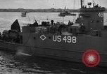 Image of Allied invasion fleet underway to Normandy in World War 2 English Channel, 1944, second 54 stock footage video 65675049852