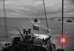 Image of Allied invasion fleet underway to Normandy in World War 2 English Channel, 1944, second 60 stock footage video 65675049852