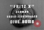 Image of German Fritz X bomb Germany, 1945, second 39 stock footage video 65675049853