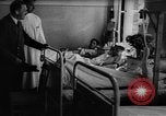 Image of Adolf Hitler visits July 20th bomb plot victims in hospital Rastenburg Germany, 1944, second 10 stock footage video 65675049858