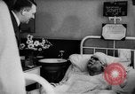 Image of Adolf Hitler visits July 20th bomb plot victims in hospital Rastenburg Germany, 1944, second 13 stock footage video 65675049858