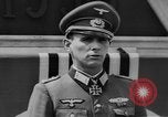 Image Otto-Ernst Remer examine les troupes Berlin Allemagne, 1944, de la seconde 24 séquences d'archives historiques vidéo 65675049859