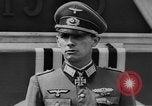 Image Otto-Ernst Remer examine les troupes Berlin Allemagne, 1944, de la seconde 26 séquences d'archives historiques vidéo 65675049859