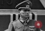 Image Otto-Ernst Remer examine les troupes Berlin Allemagne, 1944, de la seconde 28 séquences d'archives historiques vidéo 65675049859