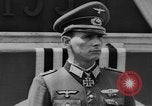 Image Otto-Ernst Remer examine les troupes Berlin Allemagne, 1944, de la seconde 29 séquences d'archives historiques vidéo 65675049859