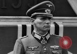 Image Otto-Ernst Remer examine les troupes Berlin Allemagne, 1944, de la seconde 45 séquences d'archives historiques vidéo 65675049859