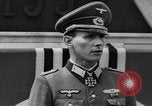 Image Otto-Ernst Remer examine les troupes Berlin Allemagne, 1944, de la seconde 46 séquences d'archives historiques vidéo 65675049859