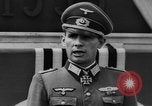 Image Otto-Ernst Remer examine les troupes Berlin Allemagne, 1944, de la seconde 47 séquences d'archives historiques vidéo 65675049859