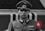 Image Otto-Ernst Remer examine les troupes Berlin Allemagne, 1944, de la seconde 48 séquences d'archives historiques vidéo 65675049859