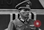 Image Otto-Ernst Remer examine les troupes Berlin Allemagne, 1944, de la seconde 49 séquences d'archives historiques vidéo 65675049859