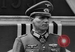 Image Otto-Ernst Remer examine les troupes Berlin Allemagne, 1944, de la seconde 52 séquences d'archives historiques vidéo 65675049859