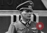 Image Otto-Ernst Remer examine les troupes Berlin Allemagne, 1944, de la seconde 53 séquences d'archives historiques vidéo 65675049859
