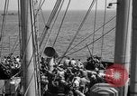 Image of American troops Atlantic Ocean, 1944, second 25 stock footage video 65675049862