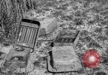 Image of German shoebox mines discovered using metal detectors France, 1944, second 8 stock footage video 65675049866