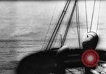 Image of German auxiliary cruiser intercepts British ship Indian Ocean, 1941, second 6 stock footage video 65675049872