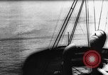 Image of German auxiliary cruiser intercepts British ship Indian Ocean, 1941, second 7 stock footage video 65675049872