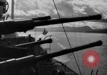 Image of German warships underway to intercept Allied convoys to Russia Norway, 1942, second 9 stock footage video 65675049873
