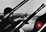 Image of German warships underway to intercept Allied convoys to Russia Norway, 1942, second 18 stock footage video 65675049873