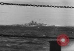 Image of German warships underway to intercept Allied convoys to Russia Norway, 1942, second 52 stock footage video 65675049873