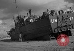 Image of damaged landing craft France, 1944, second 23 stock footage video 65675049900
