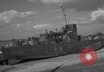 Image of damaged landing craft France, 1944, second 40 stock footage video 65675049900