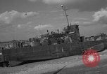 Image of damaged landing craft France, 1944, second 44 stock footage video 65675049900