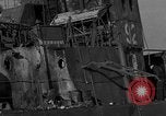 Image of damaged landing craft France, 1944, second 49 stock footage video 65675049900