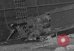 Image of damaged landing craft France, 1944, second 54 stock footage video 65675049900