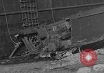 Image of damaged landing craft France, 1944, second 58 stock footage video 65675049900