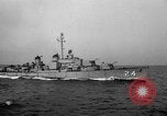 Image of Destroyer Minelayer Atlantic Ocean, 1947, second 20 stock footage video 65675049903