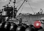 Image of buoyant mines United States USA, 1943, second 46 stock footage video 65675049909
