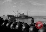 Image of buoyant mines United States USA, 1943, second 57 stock footage video 65675049909