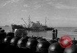 Image of buoyant mines United States USA, 1943, second 58 stock footage video 65675049909
