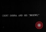Image of German Count Von zu Donah Schlodien as Captain of SMS Moewe Atlantic Ocean, 1916, second 4 stock footage video 65675049911