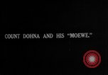 Image of German Count Von zu Donah Schlodien as Captain of SMS Moewe Atlantic Ocean, 1916, second 6 stock footage video 65675049911