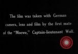 Image of German Count Von zu Donah Schlodien as Captain of SMS Moewe Atlantic Ocean, 1916, second 20 stock footage video 65675049911
