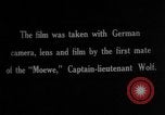Image of German Count Von zu Donah Schlodien as Captain of SMS Moewe Atlantic Ocean, 1916, second 27 stock footage video 65675049911