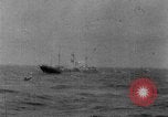 Image of German Cruiser Möwe interdicts two ships carrying munitions Atlantic Ocean, 1916, second 30 stock footage video 65675049912