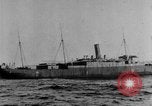Image of British steamer Georgic accosted by German cruiser SMS Möwe Atlantic Ocean, 1916, second 25 stock footage video 65675049913