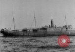 Image of British steamer Georgic accosted by German cruiser SMS Möwe Atlantic Ocean, 1916, second 26 stock footage video 65675049913
