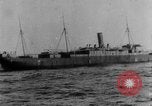 Image of British steamer Georgic accosted by German cruiser SMS Möwe Atlantic Ocean, 1916, second 29 stock footage video 65675049913